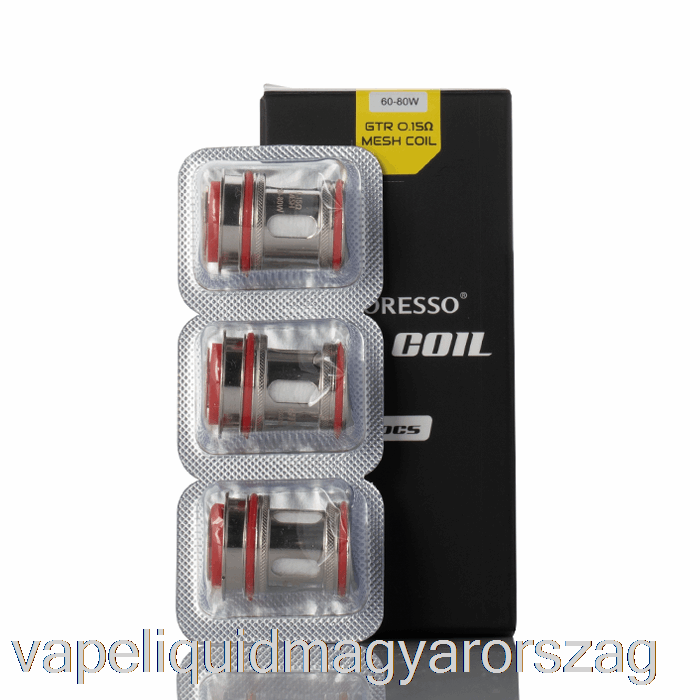 Vaporesso Gtr Cseretekercsek 0,15 Ohm Hálós Tekercsek Vape E Cigi